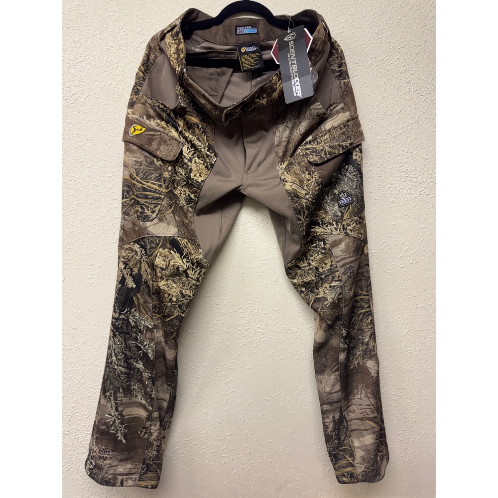 ScentBlocker TrinityLayer 3 Realtree Xtra Camo Hunting Pant Mens L Scent Control